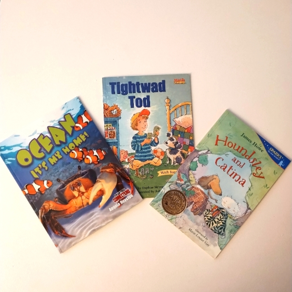 Set Of 3 Cool Books For Kids.